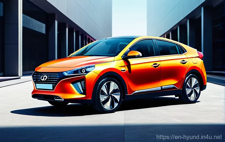 현대 아이오닉 5의 경쟁 모델 분석 - **Prompt 1: Hyundai Ioniq 5 - Serene Retro-Futurism**